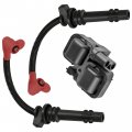 Caltric Spark Plug Wires With Ignition Coil Compatible Polaris Rzr 4 900 Eps 2015-2018 Ace 2016-2019