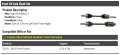Front Cv Axle Shaft Set Of 2 For010-2012 Ford Fusion 2 5l 4-cylinder Automatic Transmission