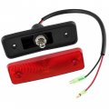 Caltric Rear Taillight Assembly Compatible With Yamaha Badger 80 Yf Yfm 80 1986