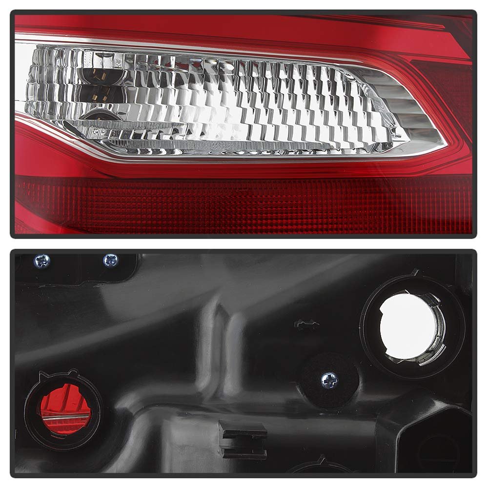 Tail Light Brake Lamp Replacement For 2016 2017 2018 Nissan Altima Left Driver Side Exotic Red Lens With Chrome Housing Factory