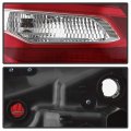 Tail Light Brake Lamp Replacement For 2016 2017 2018 Nissan Altima Left Driver Side Exotic Red Lens With Chrome Housing Factory