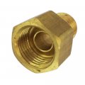 Brass Inverted Flare Fitting Brake Line Adapter Male Connector 5pcs 3 16 Od X 1 8 Npt
