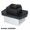 Uxcell 1 Set Car Hvac Blower Motor Resistor No 79330s5a941 For Honda Civic 2001-2011