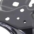 Front Passenger Side Fender Brace For Audi A4 2017 2018 2019 2020 Replacement Au1245113 8w0821092 Black Plastic Standard Style 