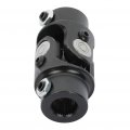 Ocpty Black Universal Single Jonints 11 16-36 Spline X 3 4 Dd Steering Shaft U-joint Working Angle 35 Degree