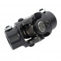 Ocpty Black Universal Single Jonints 11 16-36 Spline X 3 4 Dd Steering Shaft U-joint Working Angle 35 Degree