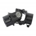 Ocpty Black Universal Single Jonints 11 16-36 Spline X 3 4 Dd Steering Shaft U-joint Working Angle 35 Degree
