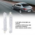 Fog Lights 2pcs Car Daytime Running 6 Leds Bright Light Heat Resistant Replacement For 301 308s 408