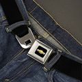 Chevy Bowtie Full Color Black Gold 1 0 Webbing Seatbelt Belt Kids 