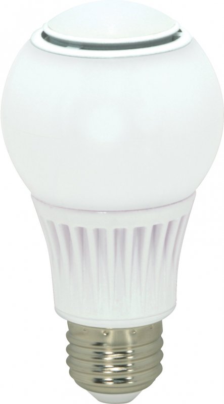 Satco S9034 9 8 Watt 60 820 Lumens A19 Led Soft White 2700k Omni 360 Beam Kolourone Light Bulb Dimmable