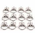 12 Stainless Steel 6mm Square Eye Plates W Ring 1 4 Marine 316 Ss Boat Rigging 