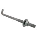 5 8 X 10-inch Galvanized Threaded Anchor Bolts With Hardware For Wood Concrete 10 Pack 