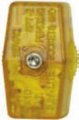 Clear Gold Rotary Line On Off Cord Switch For 18 2 Spt 6a 125v 3a 250v Model 90-2426 