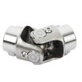 Single Chrome Steering U Joint Shaft 3 4 In Dd By 83mm Automotive Universal Coupling With 35 Degrees Working Angle Steel