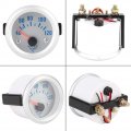 Qiilu Water Temp Gauge Stainless Steel 52mm 2 Universal Car Motor Digital Blue Led Temperature 40-120a Range