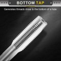 Hand Taper Tap 3 8-24 Unf 2b Thread Style Taps Straight Flute Screw Tapping Threading Tool High Speed Steel Hss6542