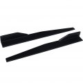 Aintier Rocker Splitters Diffuser 86cm Fit For Most Cars Sedans Universal Black Side Skirt