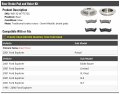 Rear Semi Metallic Brake Pads And Rotor Kit Compatible With 1995-2001 Ford Explorer