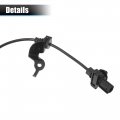 Uxcell 4pcs Front Rear Left Right Side Abs Wheel Speed Sensor No 57455-t2f-a01 57455t2fa01 57455-t2j-h01 57455t2jh01