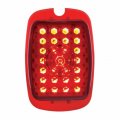 United Pacific 110111 1937-38 Chevy Passenger Car And 1940-1953 Truck Right Led Tail Light Lens With Sequential Feature 