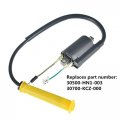 Labwork Ignition Coil Spark Plug 30500-hn1-003 30700-kcz-000 Replacement For Honda Sportrax 400 Trx400ex 2x4 1999-2006 Xr400r