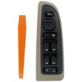 15883323 Front Driver Side Door Lock And Power Window Switch Tan Bezel Assembly For Silverado 1500 Hd 2003 Replace Part 