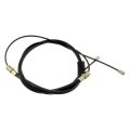 Parking Brake Cable Ford Ranger 1990 1991 1992 Black Rubber Sleeve With Conduit 26 85 In Replacement For E5tz 2853 B 