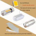 Wiseshine De3175 Led Festoon Bulb 31mm 3watt Led Car Bulbs Warm White 3000k De3022 De3021 Dc 12v For Camper Rv Automotive