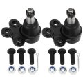 2-piece Fit For 2010-2017 Chevrolet Equinox Gmc Terrain Front Lower Ball Joint 