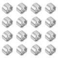 16pcs 304 Stainless Steel Spacer 15 32 Od X 11 Id 3 8 Length 12x9x10mm Screw Standoff Bushing Plain Finish Unthreaded Round 