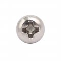 Uxcell M4 X 25mm 304 Stainless Steel Phillips Round Head Machine Screws Bolt 100pcs