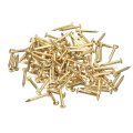 420pcs Small Tiny Nails 1 2x10mm Dxl Brass Hardware Round Head Nail For Wooden Diy Projects Decorative Boxes Household Tone 