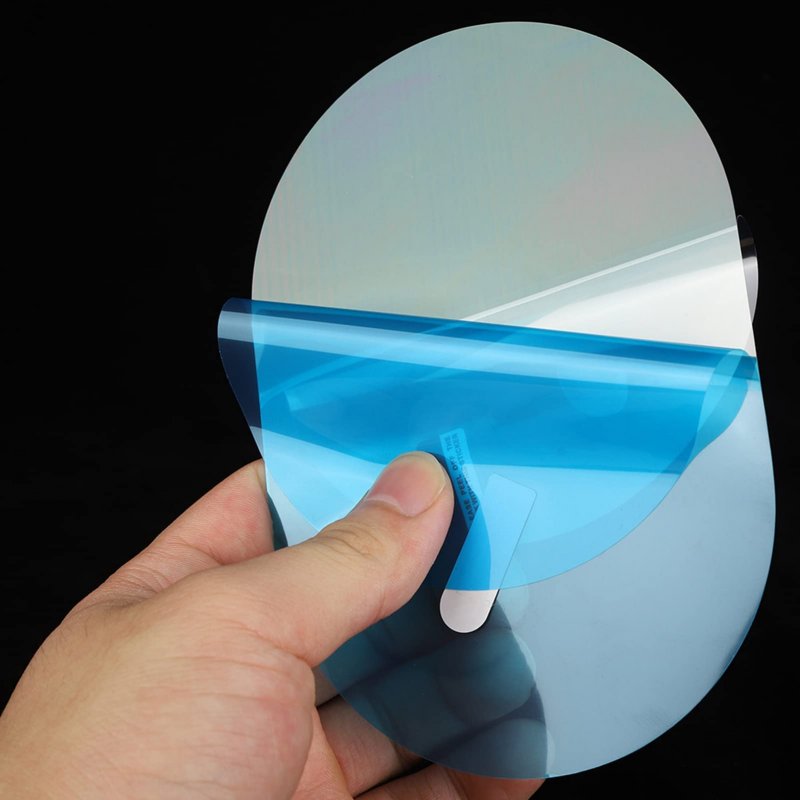 Car Rearview Mirror Rain Film Rear View Shield Anti Fogproof Sticker 100x145mm Side Rain Guard Universal Nano Coating