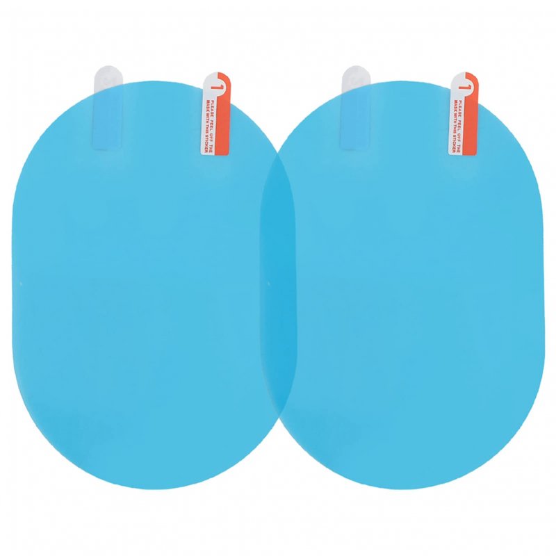 Car Rearview Mirror Rain Film Rear View Shield Anti Fogproof Sticker 100x145mm Side Rain Guard Universal Nano Coating
