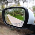 Car Rearview Mirror Rain Film Rear View Shield Anti Fogproof Sticker 100x145mm Side Rain Guard Universal Nano Coating