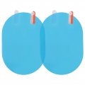 Car Rearview Mirror Rain Film Rear View Shield Anti Fogproof Sticker 100x145mm Side Rain Guard Universal Nano Coating 