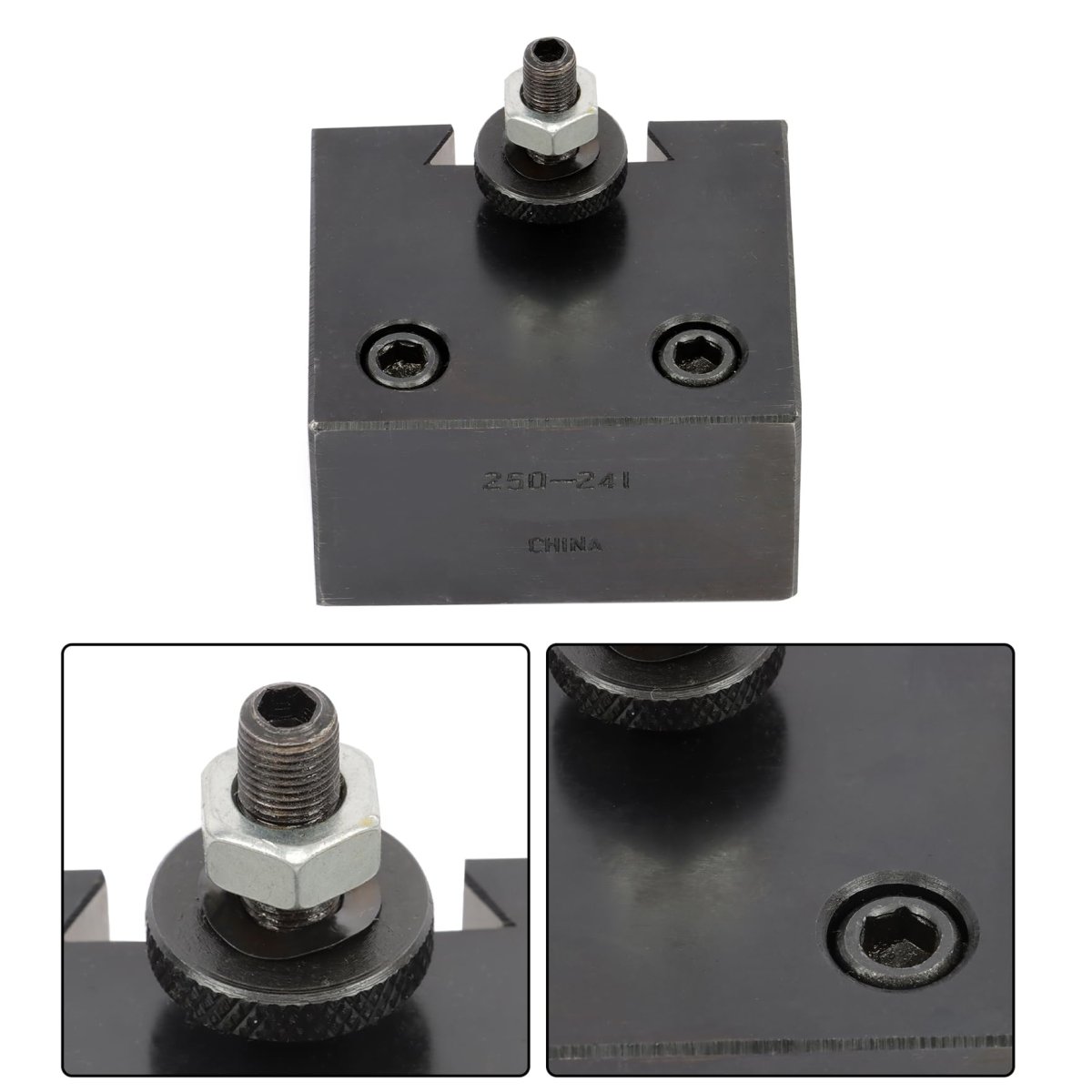 250-241 Boring Bar Holder 41 Quick Change Tool 1 25 In Id For Cnc Lathes With 10 To 15 Swing Diameter Heavy Duty Alloy Steel