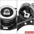 A-premium Rear Engine Motor And Transmission Mounts Compatible With Dodge Neon 2003 2004 2005 2 0l Automatic Replace 4668462ac