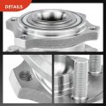 A-premium Rear Wheel Bearing And Hub Assembly With 5-lug Compatible Dodge Charger 2009-2014 Challenger 2008-2014 Chrysler 300