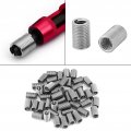 50pcs M6x1 0x3d Threaded Inserts Stainless Steel Ss304 Wear Resistance Elasticity Coiled Wire Helical Screw Thread For Parts