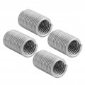 50pcs M6x1 0x3d Threaded Inserts Stainless Steel Ss304 Wear Resistance Elasticity Coiled Wire Helical Screw Thread For Parts