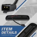 Led Tinted 3rd Third Tail Brake Light High Mount Stop Lamp Compatible With Ford Super Duty 99-16 Mazda B-series 94-10