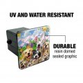 Backyard Animal Pals Selfie Dogs Cats Hamster Frog Tow Trailer Hitch Cover Plug Insert
