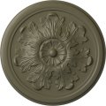 Ekena Millwork Cm12lessf Legacy Acanthus Ceiling Medallion 12 3 4 Od X 7 8 P Fits Canopies Up To 1 2 Hand-painted Spartan Stone 