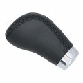 Bashineng Shift Knob 5 Speed Leather Transmission Manual Shifter Gear Stick Shifting Lever Fit Most Cars Truck Suv Vehicles 