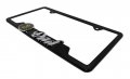 Army Dad 3d Black Metal License Plate Frame