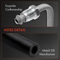 A-premium Power Steering Hose Return Line Assembly Compatible With Chrysler Pacifica 2005 2007-2008 V6 3 8l Gear Rack Pinion To