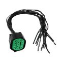 Headlight Connector Harness Plug With Wire For Hyundai Sonata 2018 2019 Front Right Placement 