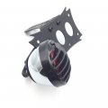 Httmt 409-d Black Horizontal Vertical Zigzag Style Mount License Plate Bracket 7 X 4 Cd Bk Led Tail Brake Light Integrated