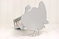 Custom Hitch Covers 12524-chrome Turkey Cover 2 